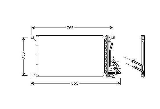 AIRCO CONDENSOR 18005304 International Radiators