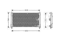 Condensor, airconditioning