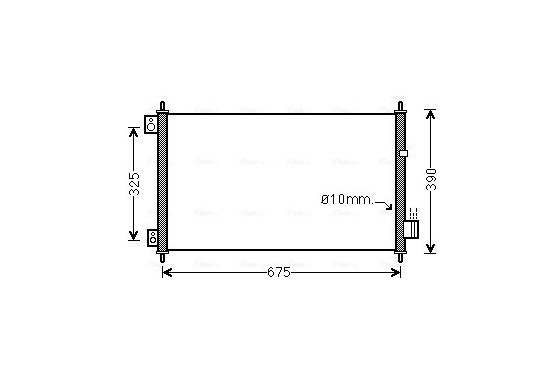 Condensor, airconditioning HD5229 Ava Quality Cooling