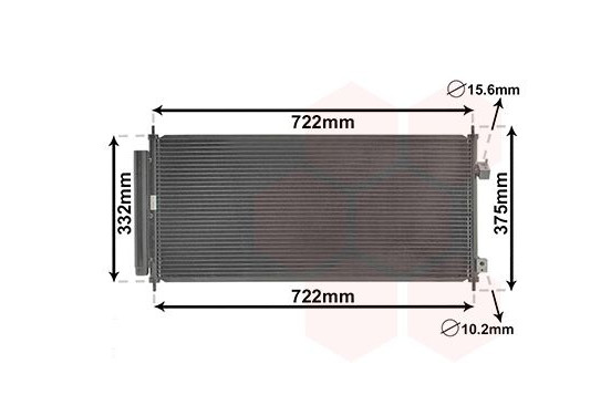 CONDENSOR HONDA JAZZ III (08- ) 25005248 International Radiators