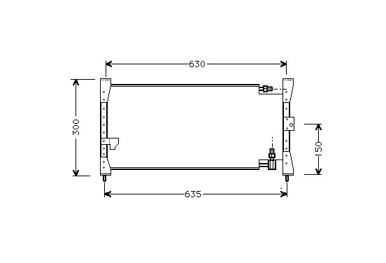 CONDENSOR CIVIC3 87-91 25005088 International Radiators