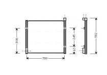 Condensor, airconditioning