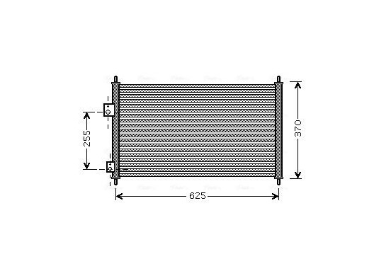 Condensor, airconditioning HD5202 Ava Quality Cooling