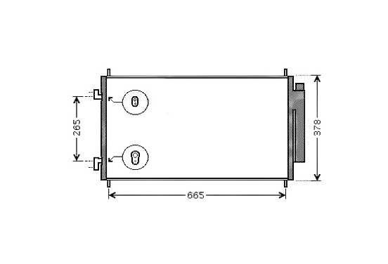 Condensor, airconditioning HD5214D Ava Quality Cooling