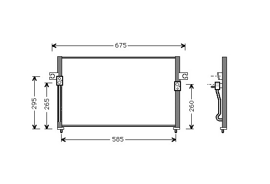 AIRCO CONDENSOR 82005058 International Radiators