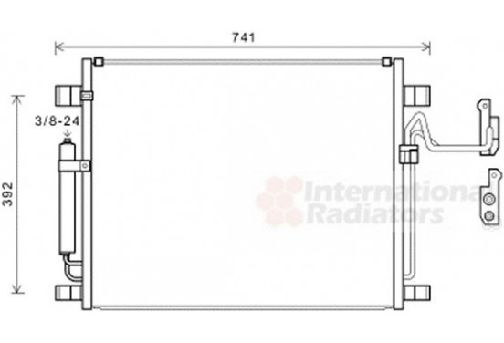 AIRCOCONDENSOR 13005398 International Radiators