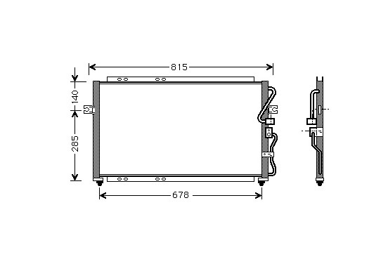 AIRCO CONDENSOR -00 83005014 International Radiators