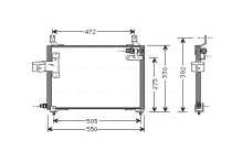 Condensor, airconditioning