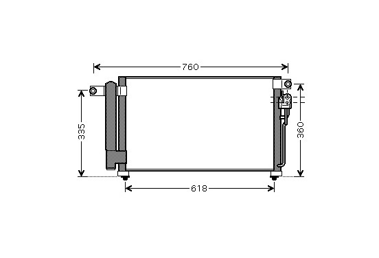 CONDENSOR RIO NT-DIES MT/AT 05- 83005081 International Radiators