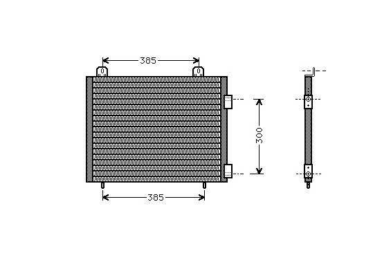 CONDENSOR FREEELANDER 1 ALL 97-00 02005141 International Radiators