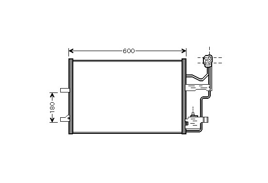 CONDENSOR MAZDA 3/5 ALL vanaf '03 27005184 International Radiators