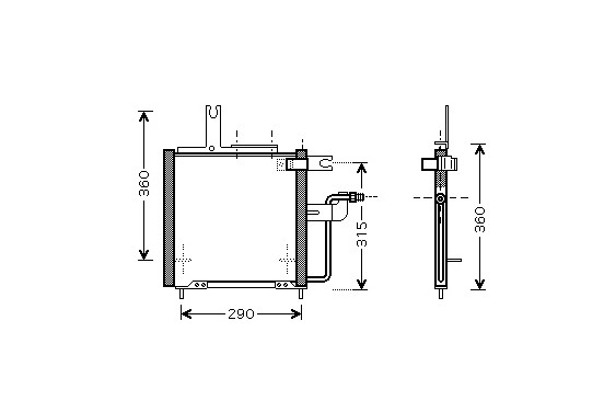 CONDENSOR DEMIO FACT INSTALLED 98- 27005197 International Radiators