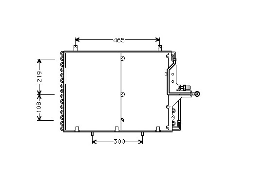 AIRCO CONDENSOR 280E 9395 30005169 International Radiators