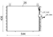 Condensor, airconditioning