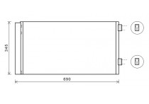 CONDENSOR Mini Cooper 09/10-