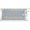 Condensator, airconditioning 94492 Nissens, voorbeeld 2