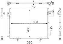 Condensor, airconditioning