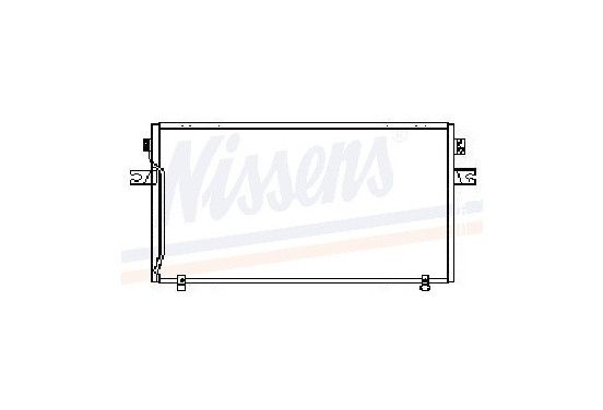 Condensator, airconditioning 94297 Nissens