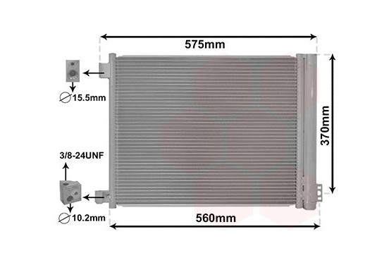 CONDENSOR MET DROGER 13015701 International Radiators