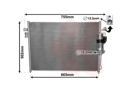 AIRCOCONDENSOR 33005404 International Radiators