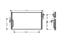 Condensor, airconditioning