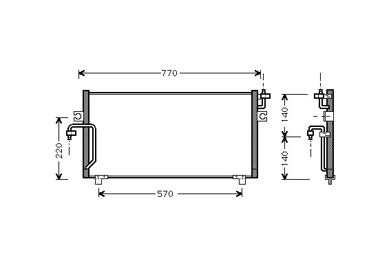 AIRCO CONDENSOR STATION vanaf '99 13005193 International Radiators