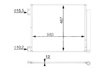 Condensor, airconditioning