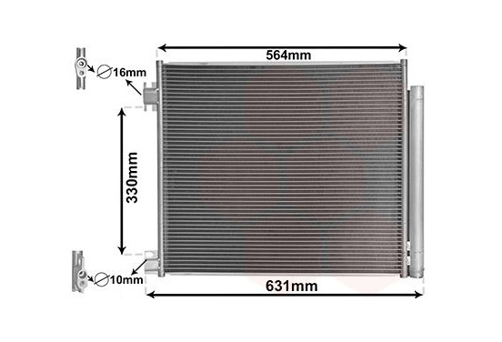 CONDENSOR MET DROGER 33005422 International Radiators