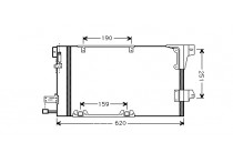 AIRCO CONDENSOR 2.0 Diesel/benz 1.6/1.8/2.0 -02