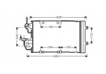 CONDENSOR ASTRA H/ZAFIRA DIES 04-