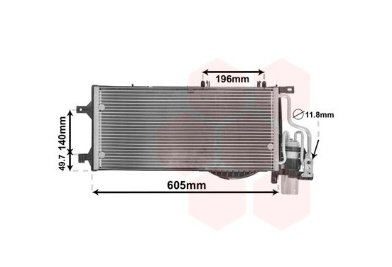 Condensor, airconditioning 37015370 International Radiators