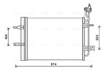 Condensor, airconditioning