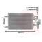 CONDENSOR MET DROGER 37015394 International Radiators