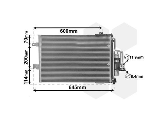 CONDENSOR CORSA C/TIGRA NT-D 04- 37005385 International Radiators