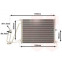 AIRCO CONDENSOR 2.0 TDi  vanaf '97 37005265 International Radiators, voorbeeld 2