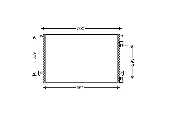 AIRCO CONDENSOR 2.0 Turbo 37005457 International Radiators