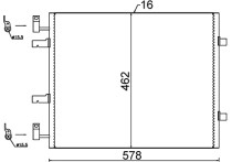 Condensor, airconditioning