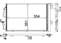 Condensor, airconditioning