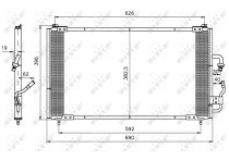 Condensor, airconditioning EASY FIT