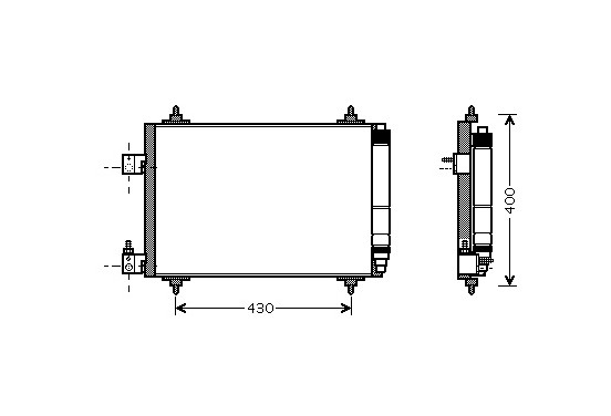 AIRCO CONDENSOR 40005286 International Radiators