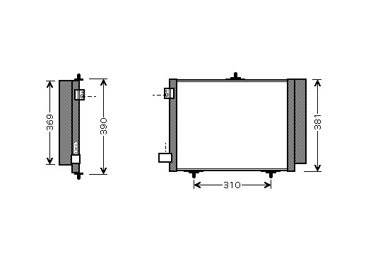 AIRCO CONDENSOR 09005205 International Radiators