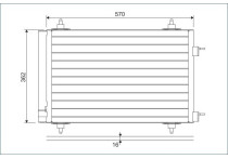 Airco condensor