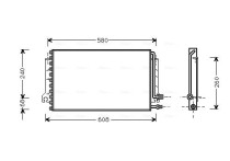 Condensor, airconditioning