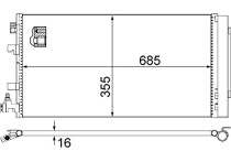 Condensor, airconditioning