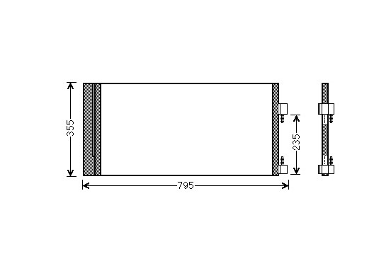 CONDENSOR ARD 43005430X International Radiators