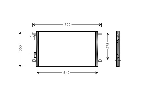 CONDENSOR ARD 43005253X International Radiators