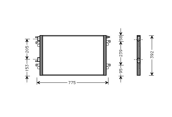 CONDENSOR ARD 43005280X International Radiators