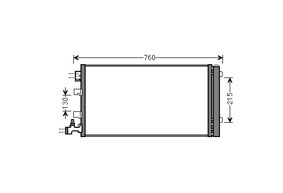 AIRCO CONDENSOR ALL 43005449 International Radiators