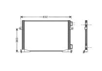 Condensor, airconditioning