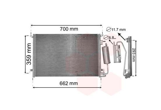 AIRCOCONDENSOR 37015397 International Radiators